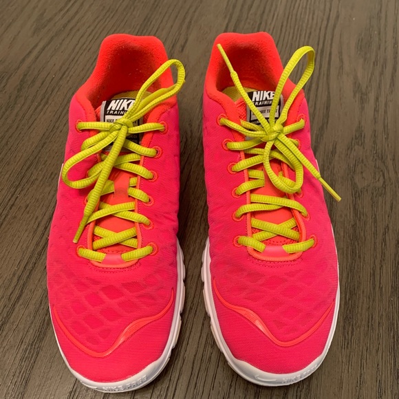 Nike Free Tr Fit Sneakers- Bright Pink - Picture 2 of 7